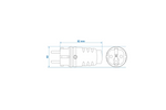 Enchufe Schuko ProPlus 373570 con contacto de protección 16A 230V