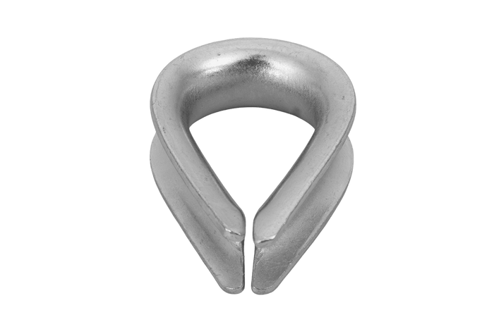 Guardacabos de cuerda DROMET KU10 de acero de 10 mm