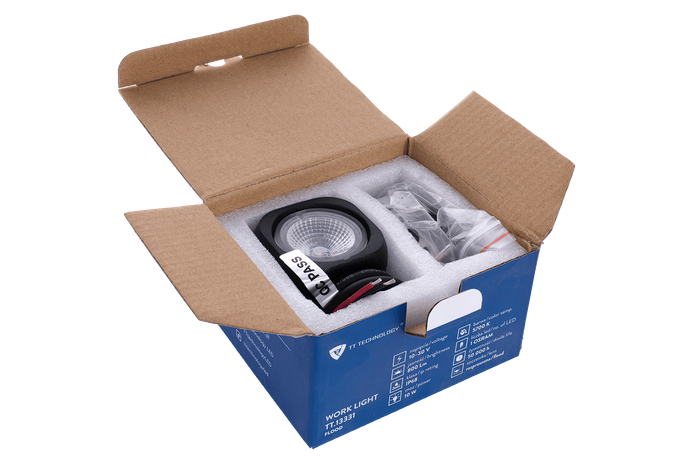 Reflector de luz de trabajo LED TT TECHNOLOGY TT.13331 1xLED 800lm cuadrado