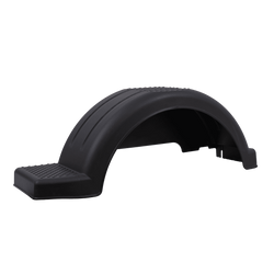 Guardabarros para remolque de barco de 14" DOMAR D20430D, paso de rueda de 930/255 mm