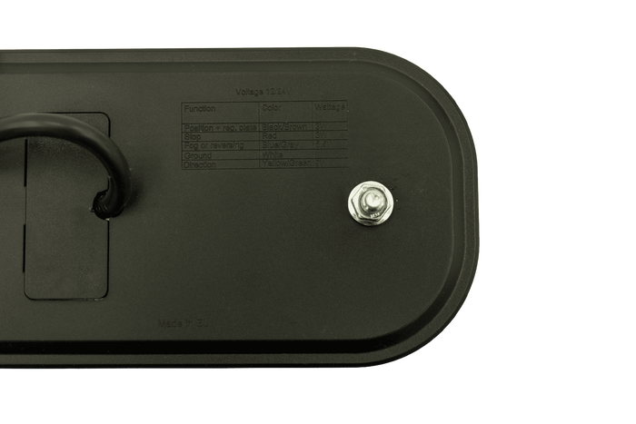 FRISTOM FT-230 Piloto trasero LED, 6 funciones, universal