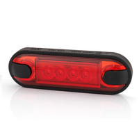 Lámpara de posición roja universal delgada LED HORPOL LD 3212