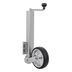 AL-KO 1863497 Rueda jockey automática con manija 400kg 60mm 775-1010mm
