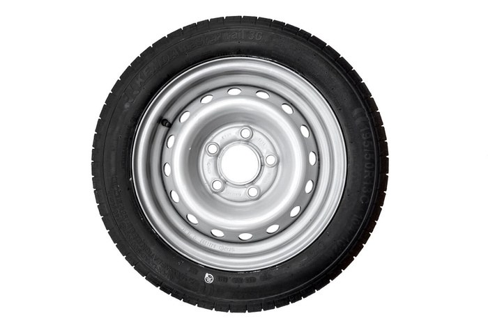 Rueda reforzada para remolque TIRE KENDA 195/50 R13C 104/102N RIM STARCO 6Jx13"H2 5x112 ET:30