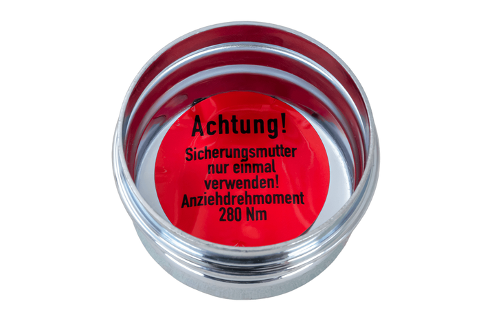 Tapa de cubierta de cojinete de cubo KNOTT de 52,2 mm para remolque