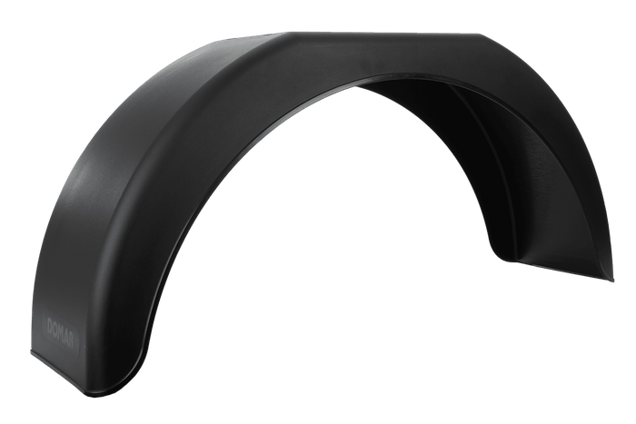 Guardabarros para remolque 14-15" DOMAR D20130 paso de rueda plano 790/220mm