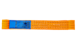 Juego de cuatro arneses de transporte para remolque UNITRAILER de 0,4 m/50 mm/4 t, color naranja.