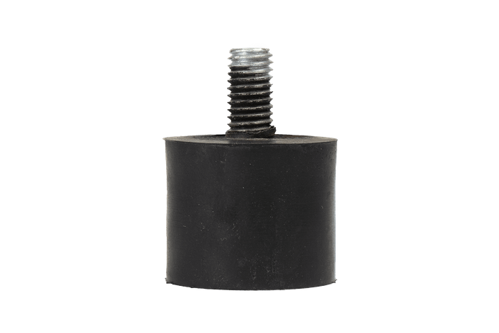 Parachoques de goma/parachoques atornillable 2,5 cm