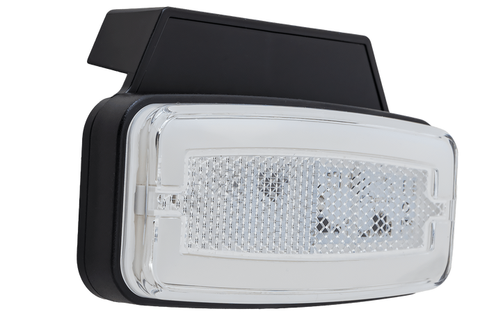 Lámpara de señalización universal LED blanca HORPOL LD 2764 con soporte