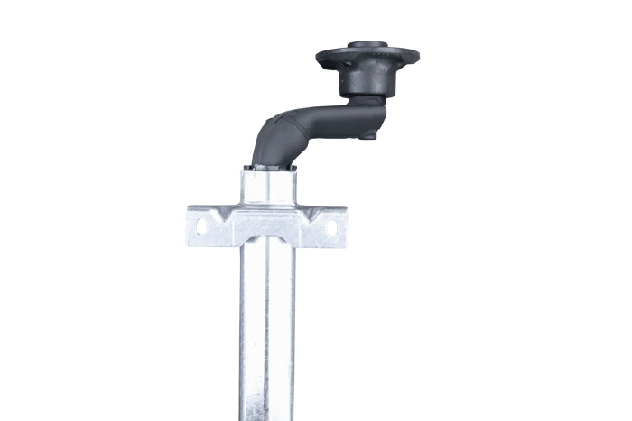 Eje sin freno AL-KO OPTIMA para remolque 750kg 1260mm 1720mm 4x100