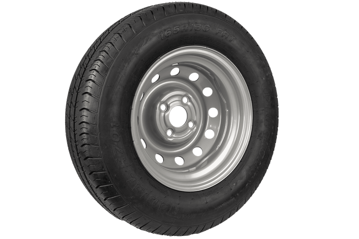 Rueda de remolque NEUMÁTICO LINGLONG 165/80 R13C 96/94N LLANTA UNITRAILER 4Jx13"H2 4x100 ET:30