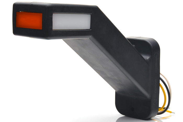 WAŚ 1448 P Lámpara de posición derecha LED sobre brazo de goma