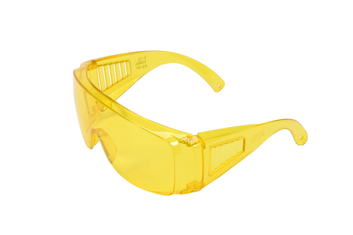 Linterna + gafas de seguridad YATO YT-08581, linterna UV de 51 LED