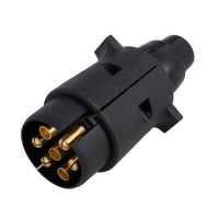 Enchufe UNITRAILER de 7 pines para toma de enganche de remolque