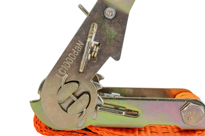 Juego de cuatro correas de transporte con tensor UNITRAILER 4m/35mm/2t