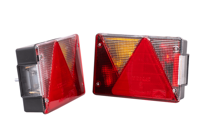 Pilotos traseros ASPÖCK Multipoint IV, 7 funciones izquierda + derecha