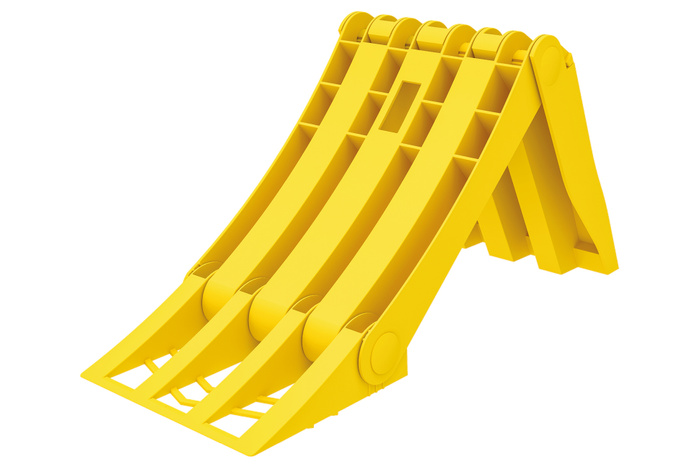 Calzo de rueda LOKHEN ORIGAMY 46 h: 190 mm, plegable