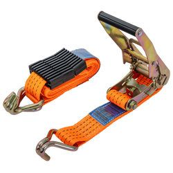 Correa de transporte de 3 puntos con tensor para remolque UNITRAILER 3m/50mm/4t naranja