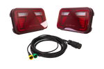 Luces traseras LED ASPÖCK MULTILED IV + arnés ASPÖCK de 4,5 m y 7 pines