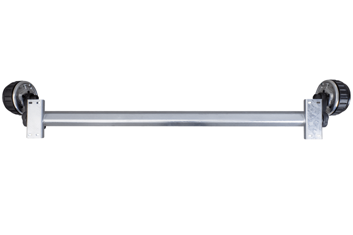 AL-KO EURO eje con freno para remolque de barco 1800kg 1845/1955mm 2430mm 5x112