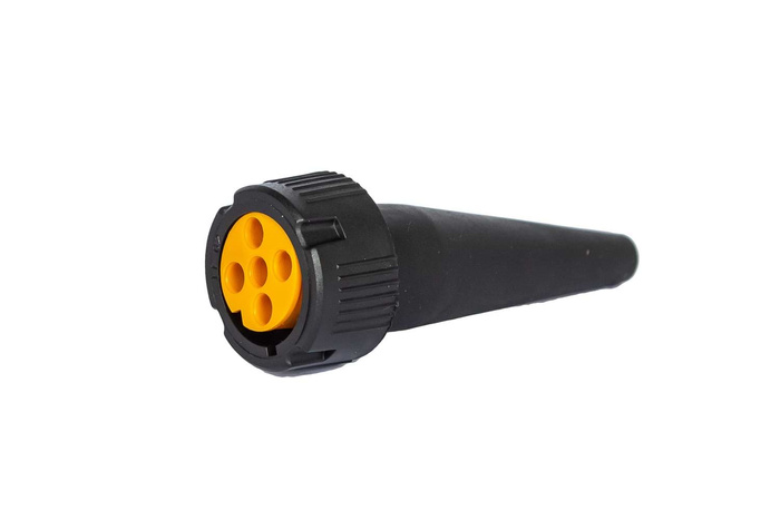 Juego de conectores ASPÖCK para pilotos traseros de remolque bayoneta 5-PIN hembra