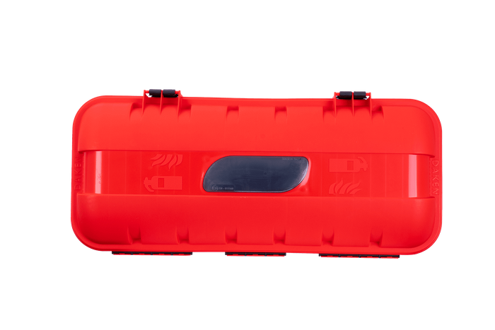 Caja extintor 9/12kg DAKEN 82510 STRIKE 707x322x239mm rojo