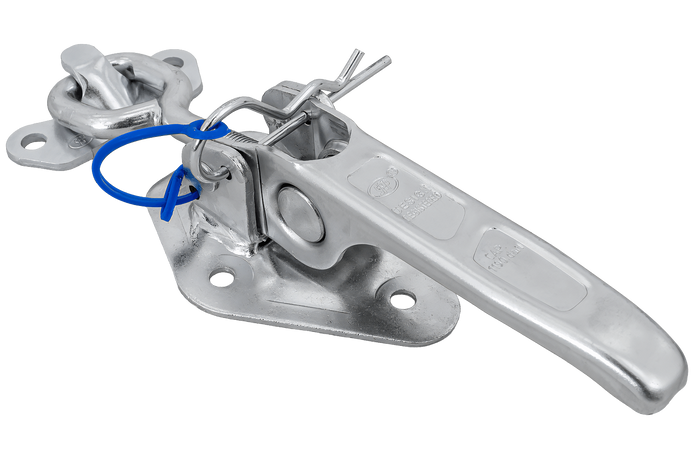 Enganche lateral con fijación STEELPRESS ZB-15A+Z-15, cierre excéntrico completo del lateral del remolque