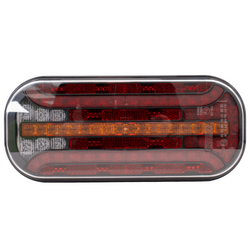FRISTOM FT-230 Piloto trasero LED, 6 funciones, universal