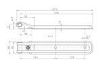 Bisagra lateral para remolque WINTERHOFF BSCH 10-17-270-SO para montaje lateral de remolque