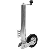 Rueda de apoyo automática WINTERHOFF VK60-KH-200VBB con asa, 250 kg, 60 mm, 560-1030 mm