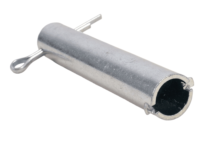 KNOTT 406025.001 Eje de rueda de soporte, casquillo 114x20mm