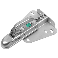 Enganche de bola KNOTT K7.5-H+KZE7.5 para remolque de 750 kg con barra de tiro tipo V.
