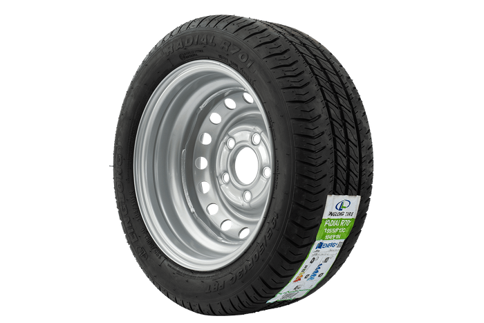 Rueda reforzada para remolque LINGLONG TIRE 195/50 R13C 104/101N UNITRAILER RIM 5.5Jx13"H2 5x112 ET:30