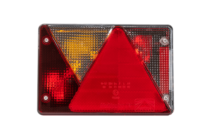 Luces traseras ASPÖCK MULTIPOINT IV + arnés MANTES 4m 13PIN