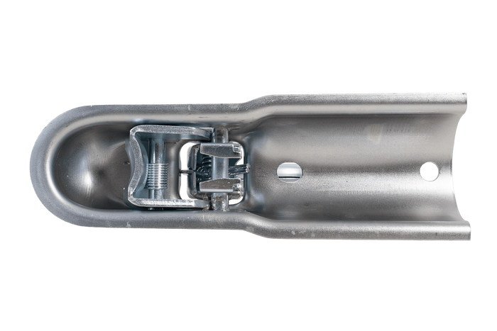 Enganche de bola CHOOYO JD.00.53.006 para remolque de 800 kg con barra de tiro tubular de 60 mm