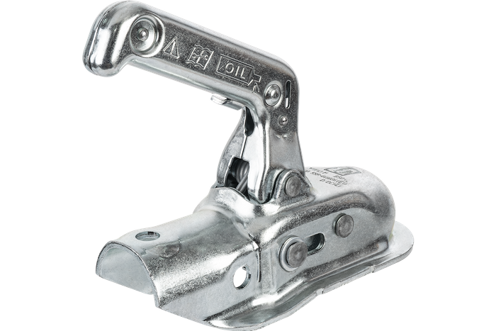 Enganche de bola WINTERHOFF WW13-N para remolque de 1500kg con lanza tubular de 45mm