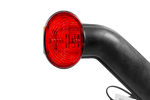 Luz de posición izquierda ASPÖCK SUPERPOINT II con brazo de goma y cable lateral.