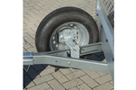 ProPlus 342643 Soporte de montaje para rueda de repuesto de remolque, ángulo de 8 a 16"