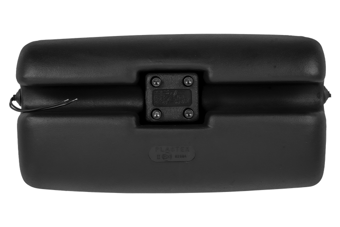 Espejo retrovisor lateral calefactable PLASTEX LP0375E para maquinaria agrícola 375x200 mm