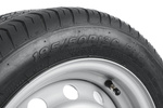 Rueda reforzada para remolque NEUMÁTICO LINGLONG 195/50 R13C 104/101N LLANTA UNITRAILER 5.5Jx13"H2 5x112 ET:30