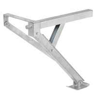 Soporte de esquina extensible ProPlus 361510V01 para remolque, lado delantero izquierdo/trasero derecho, 600 kg, 460 mm
