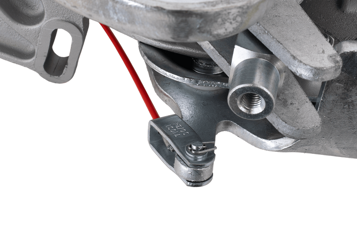 Dispositivo de inercia KNOTT KFG30A con enganche K35A para remolque de 3000kg con barra de tiro en V