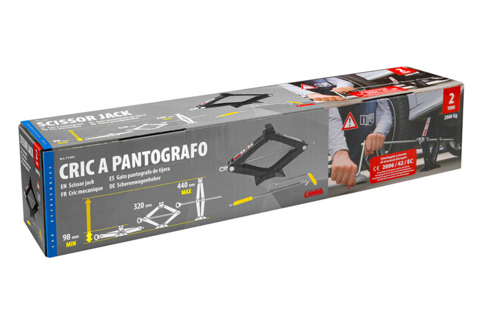 Gato trapezoidal LAMPA gato de coche 2T