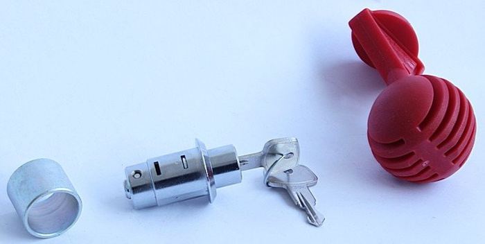 Antirrobo de cerradura cilíndrica plus AK301 AL-KO con safety ball para cabezal