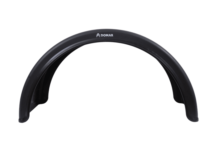Guardabarros doble para remolque de 15-17,5" DOMAR DK1515, paso de rueda de 860/410 mm