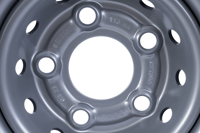 Llanta de acero para remolque KENDA 6Ix10"H2 5x112 ET:-4