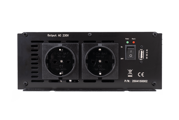 Convertidor de voltaje 12V/230V (2000/4000W) KAMAR E1930