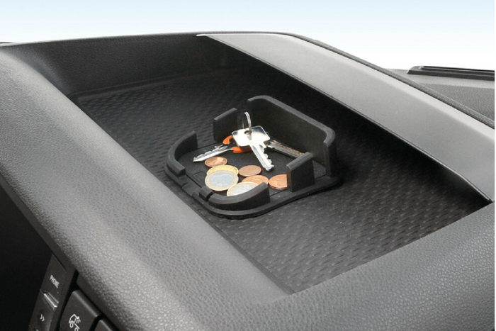 Alfombrilla para teléfono LAMP Phone-Mat organizador de silicona/soporte para coche 110x110mm