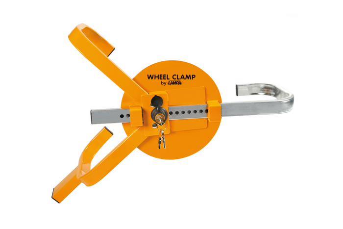 Bloqueo de rueda universal LAMPA WHEEL CLAMP para ruedas de 13 a 18&quot;