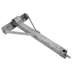 Estabilizador de esquina extensible KNOTT 6X1197.007 para remolque de 1100 kg y 498 mm